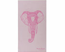 Pink Elephant, Premium Cotton Beach Towel image 5