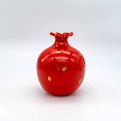 Close up of pomegranate, the greek symbol of good luck