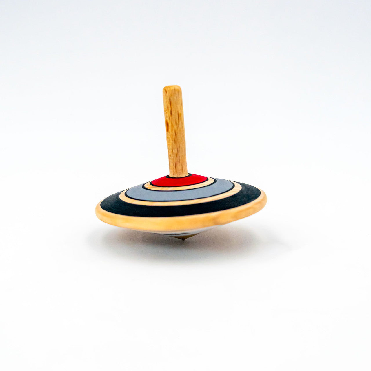 Set of 3 Ancient Wooden Toys, Handpainted detail view
