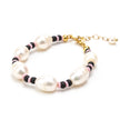 Pearly Midnight Bracelet, Adjustable