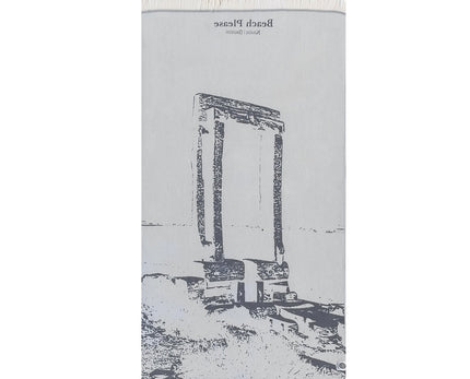 The Portara, Premium Cotton Beach Towel