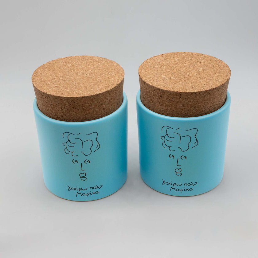 Set of 2 Meet Marika Sugar/Coffee Jar image 5