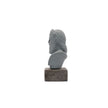 Zeus Figurine in Cool Gray detail view
