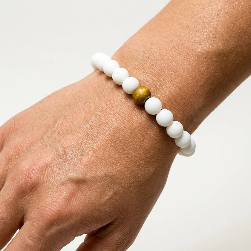 Almyra Bead Bracelet detail view