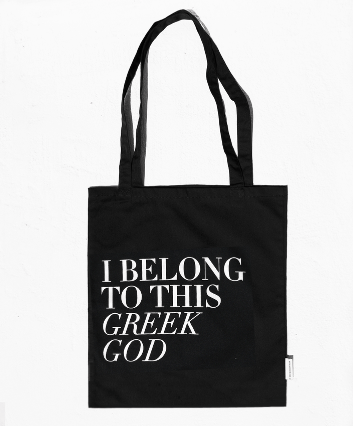 Greek God Tote bag