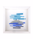 Island, Handcrafted Artwork, Wooden Frame detail view