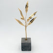 Golden Olive Branch, Handcrafted detail view