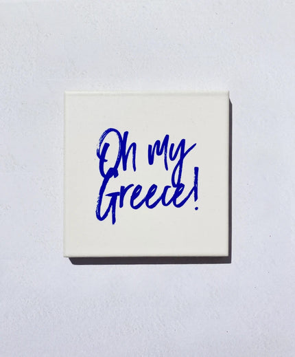 Oh my Greece Coaster