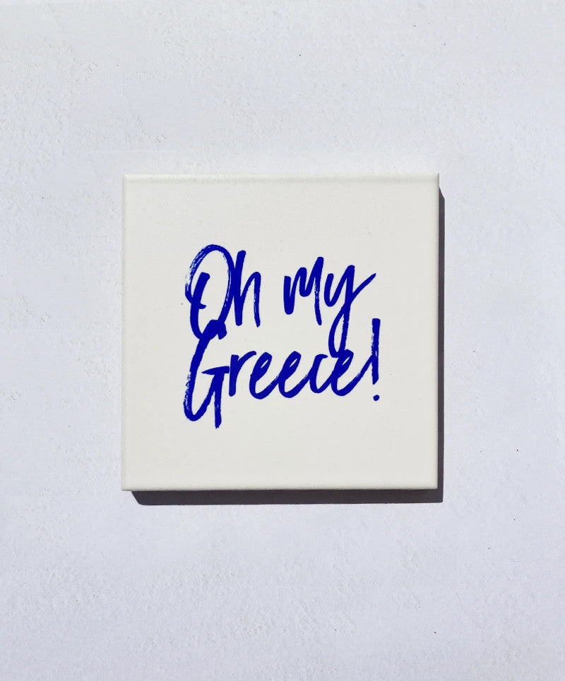 Oh my Greece Coaster