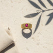 Doric Ribbon Ring detail view