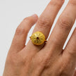 Close up of naxian urchin ring