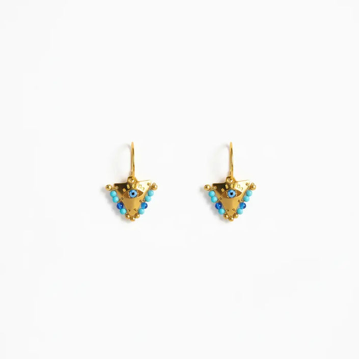 Naxos Blue Fylachto Earrings Small