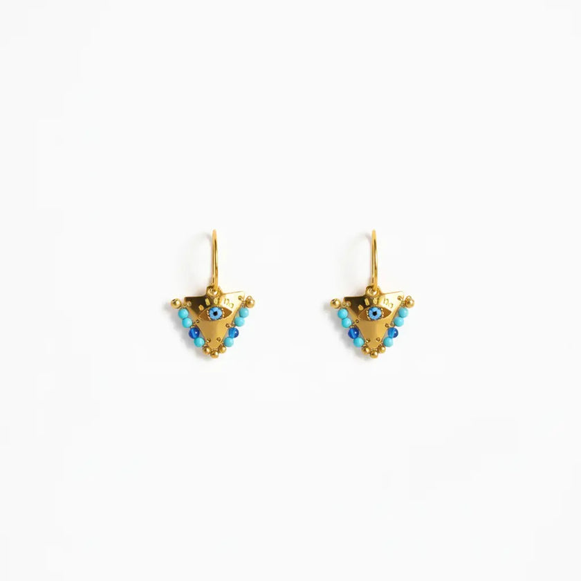 Naxos Blue Fylachto Earrings Small