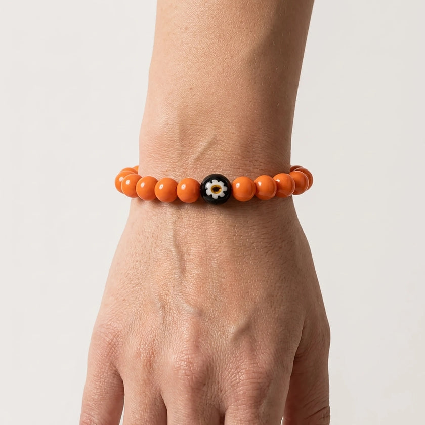 Mati Ilios Bracelet with Murano Centerpiece detail view