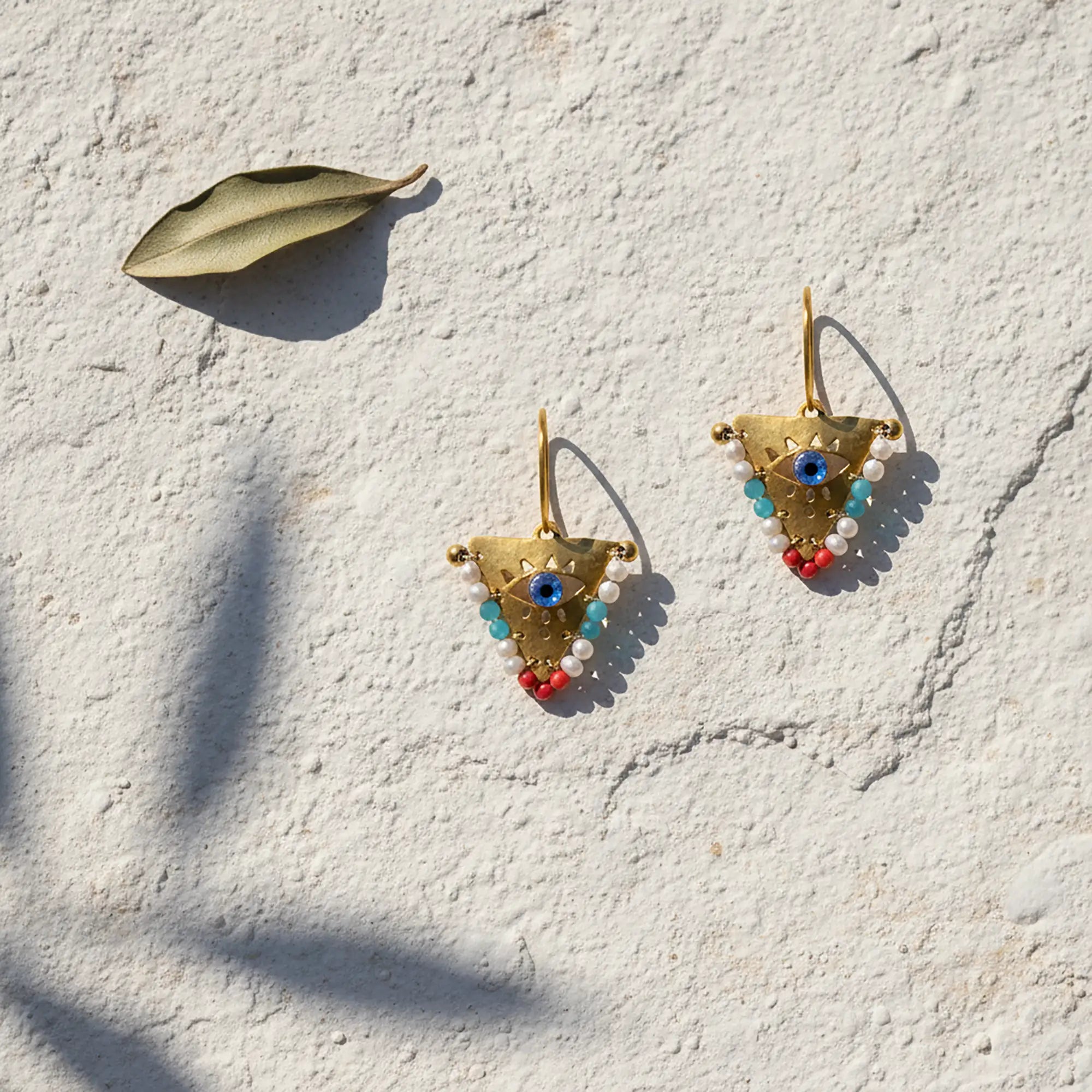 Multicolor Fylachto Earrings Medium detail view