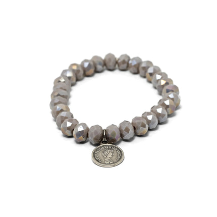 Thaleia Coin Charm Bracelet