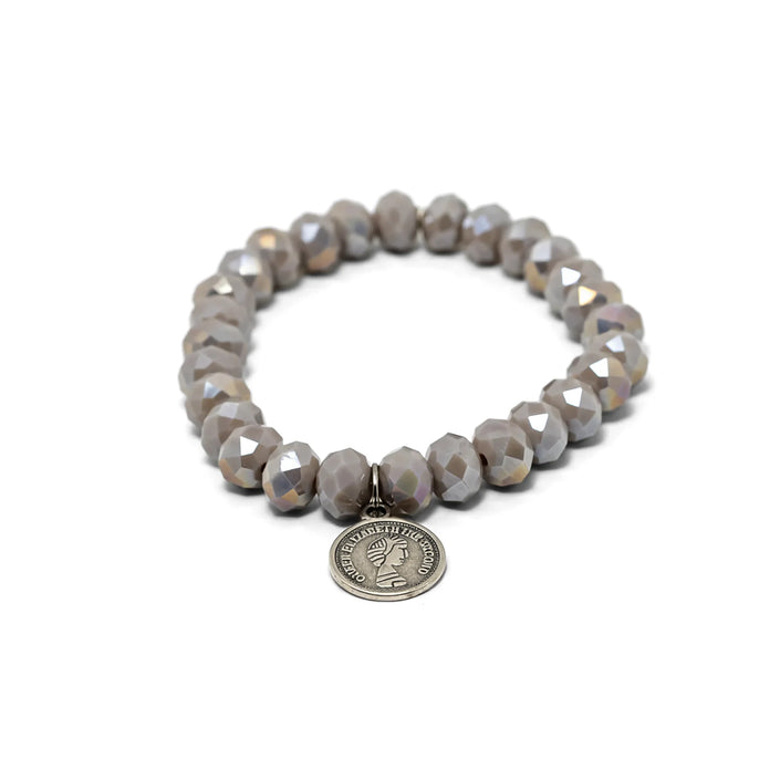 Thaleia Coin Charm Bracelet