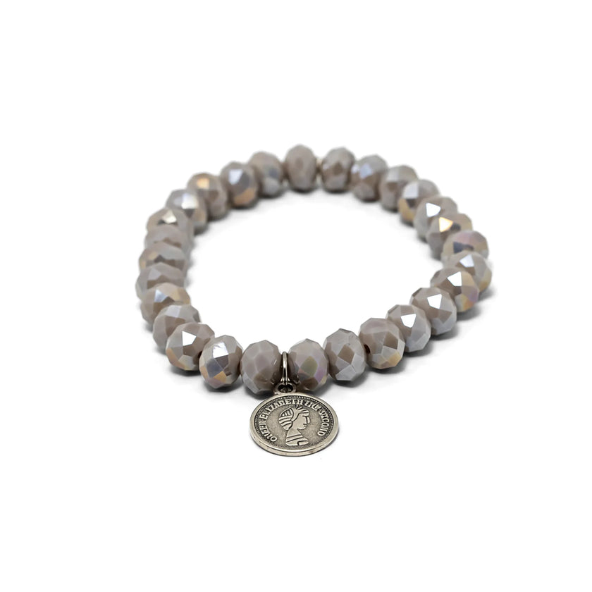Thaleia Coin Charm Bracelet